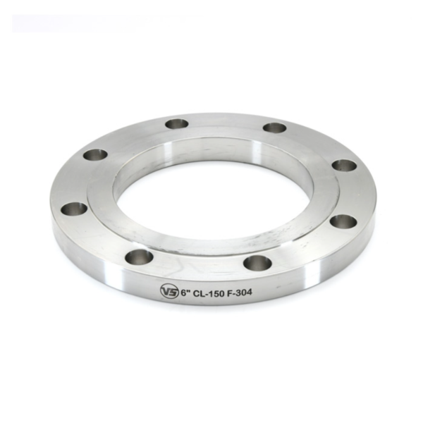 Dimensions for Class 150 forged steel flanges