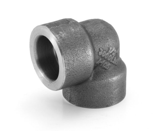 Socket Weld Elbow 90° Forged 3000 LBS BLACK