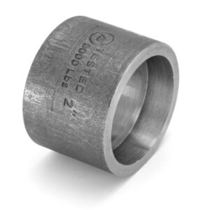 Socket Weld Socket Forged 3000 LBS BLACK