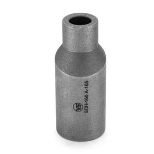 Swage Nipple Forged 6000 LBS BLACK
