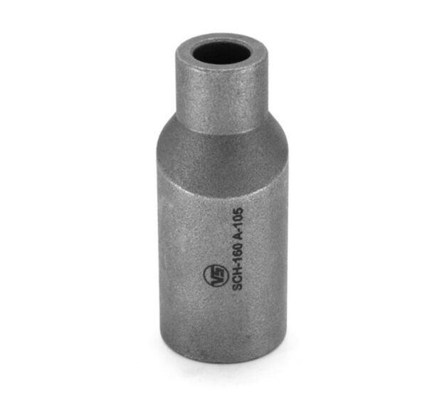 Swage Nipple Forged 6000 LBS BLACK