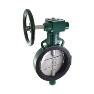 Gear Operated Butterfly Valve Wafer Type PN 1.6 with S.S 304 Disc