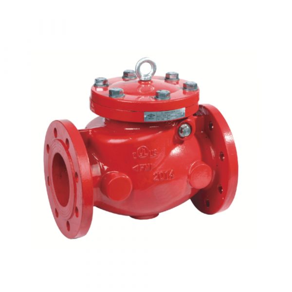 H44X2 Flanged Resilient Swing Check Valve PN16