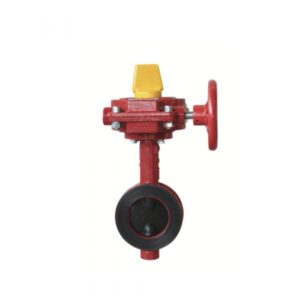XD371X Wafer Butterfly Valve with Tamper Switch PN16